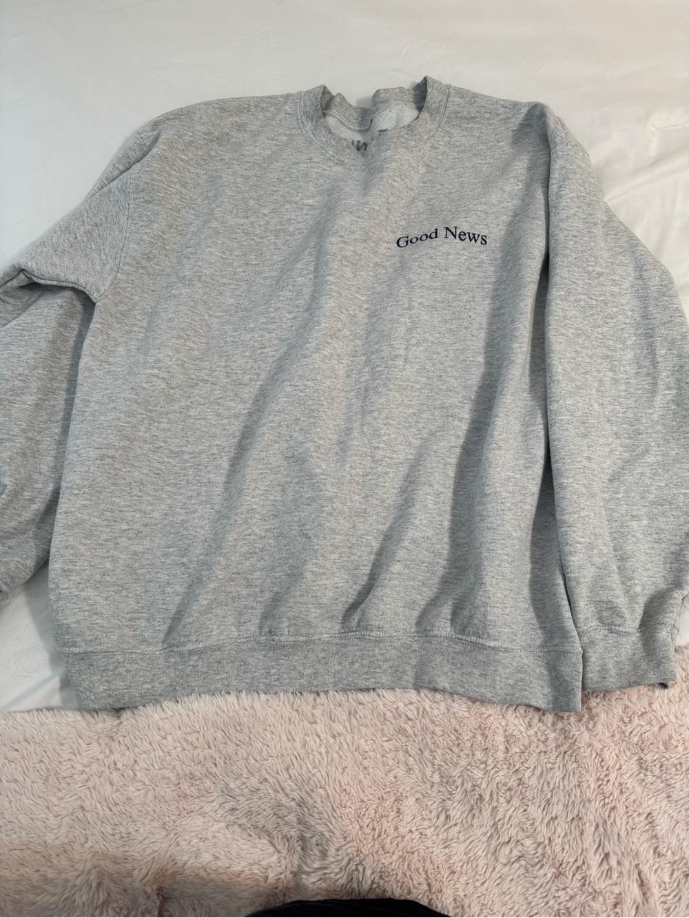 HWLF Crewneck Sweatshirt - Light Heather Gray